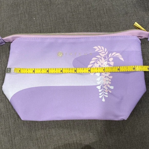 Tatcha Makeup Bag - Like New Condition cosmetics cosmetic beauty bags skincare - Picture 8 of 9